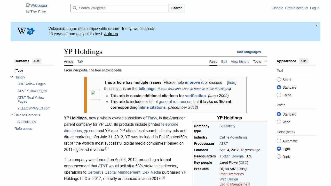 YP Holdings - Wikipedia